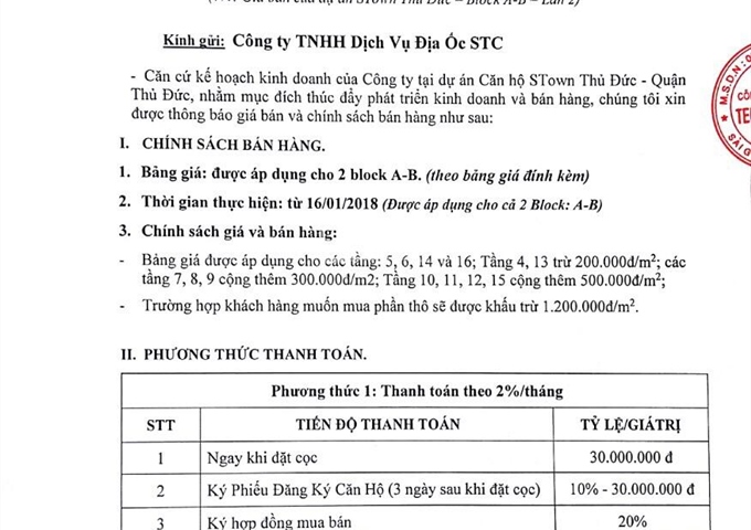 💢CĂN HỘ SINH THÁI STOWN THỦ ĐỨC - BÌNH CHIỂU