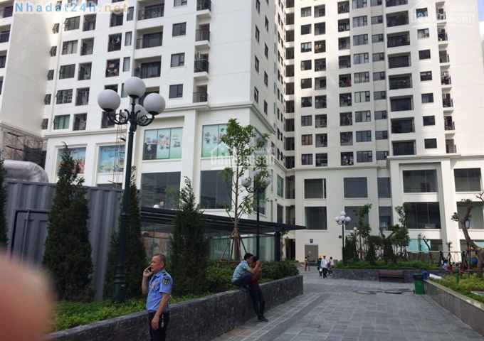 Mặt bằng tầng 1 tòa Green Stars 234 Phạm Văn Đồng, có điều hòa, trần, điện nước, giá 15tr/th