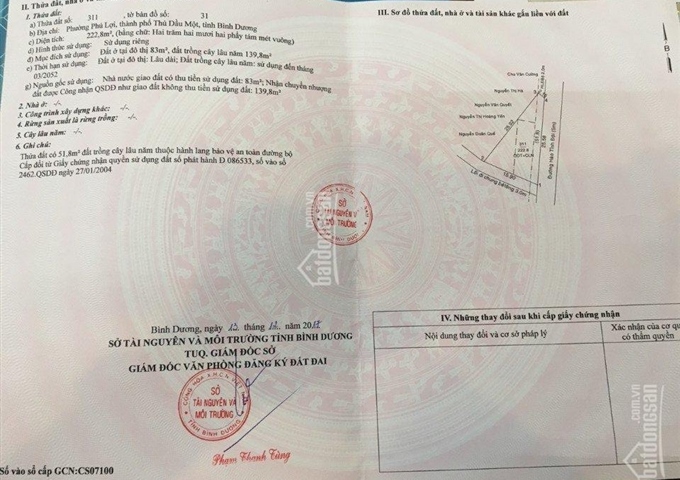 Đất mặt tiền hẻm 99 Lê Hồng Phong, Phú Lợi, Thủ Dầu Một, Bình Dương giá rẻ