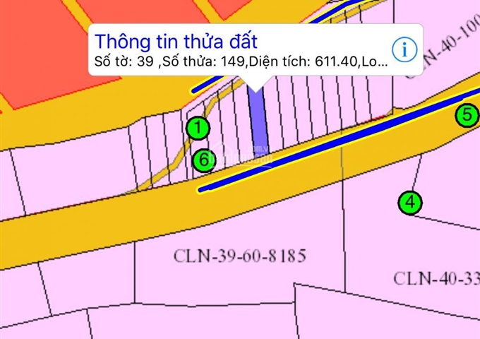 Bán đất 2 mặt tiền xã An Phước đường vào KCN Long Đức, Long Thành, Đồng Nai