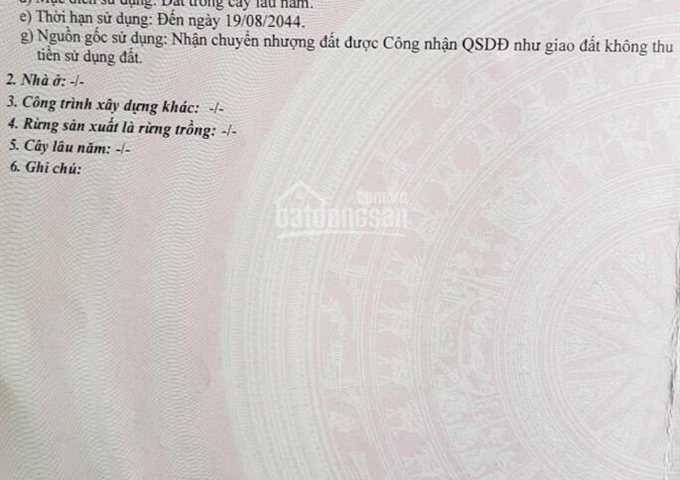 Bán đất 2 mặt tiền xã An Phước đường vào KCN Long Đức, Long Thành, Đồng Nai