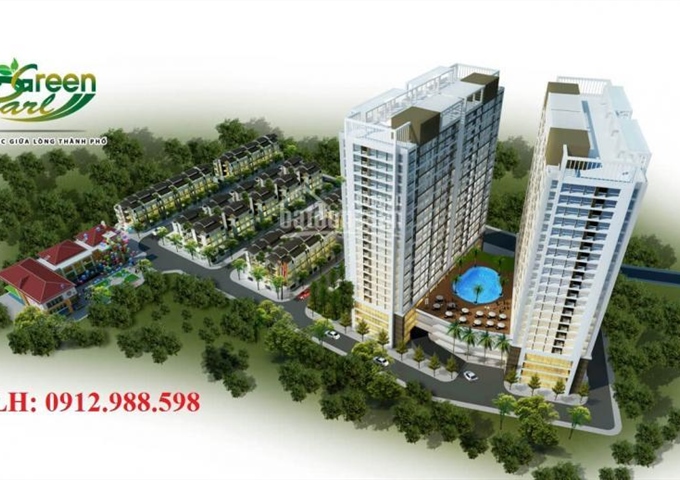 378 Minh Khai Green Pearl, cần bán lô biệt thự BT.01.03-04, DT 165m2, giá 20,3 tỷ. 0912988598