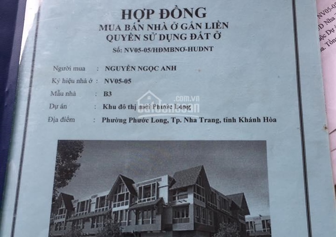 Bán lô đất đường Số 28 (Nguyễn Thị Định nối dài), KĐT mới Phước Long, HUD Nha Trang - 0934322293