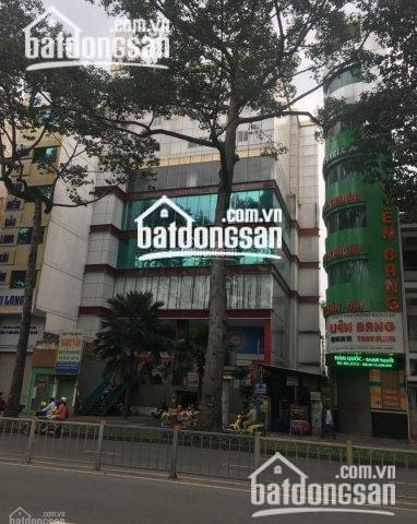 Bán tòa nhà 449 Trần Hưng Đạo, P. Cầu Kho, Quận 1. DT: 15.63m x 24.82m, 1 hầm, trệt, 1 lửng, 7 lầu