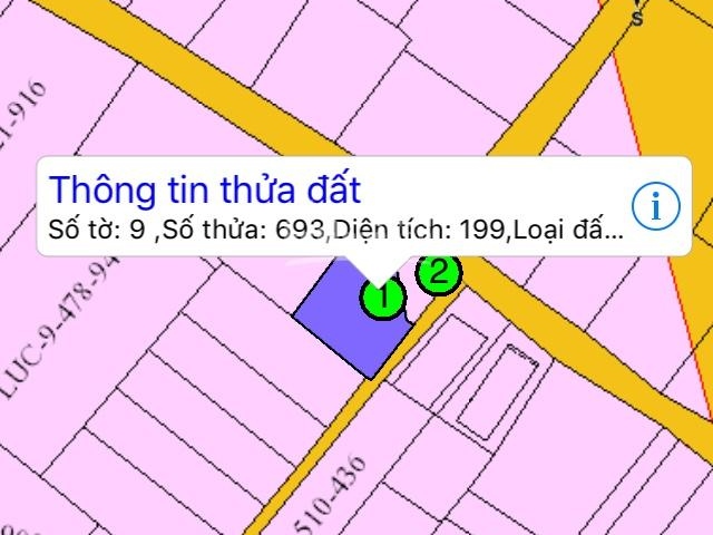 14 x 18 m~ 263 m2 hai mặt tiền hẻm ô tô 5 mét thổ 100 m2 giáo xứ Bắc Thần, Vĩnh Thanh, Nhơn Trạch