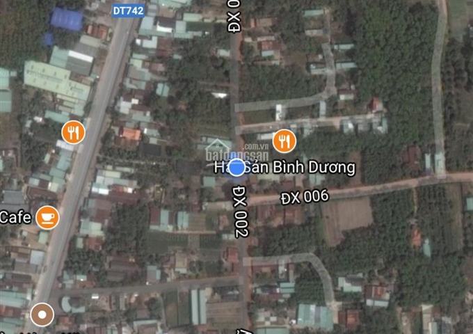 Bán đất đường DX 02 Phú Mỹ, Thủ Dầu Một, Bình Dương