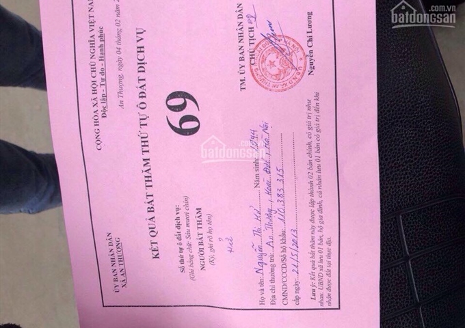 Đất dịch vụ An Khánh, An Thượng - Hoài Đức