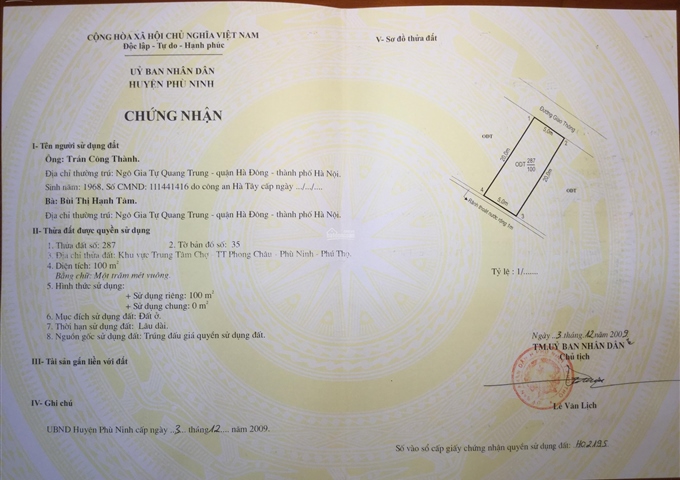 Bán đất mặt chợ Bãi Bằng, chợ trung tàm huyện Phù Ninh