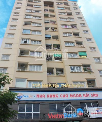 Cho thuê chung cư 196 Thái Thịnh, Đống Đa, Hà Nội. DT 100m2, 02PN, giá 10t
