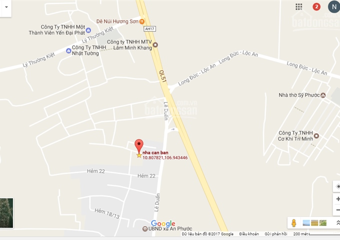 Bán nhà và đất tại an phước long thành đồng nai