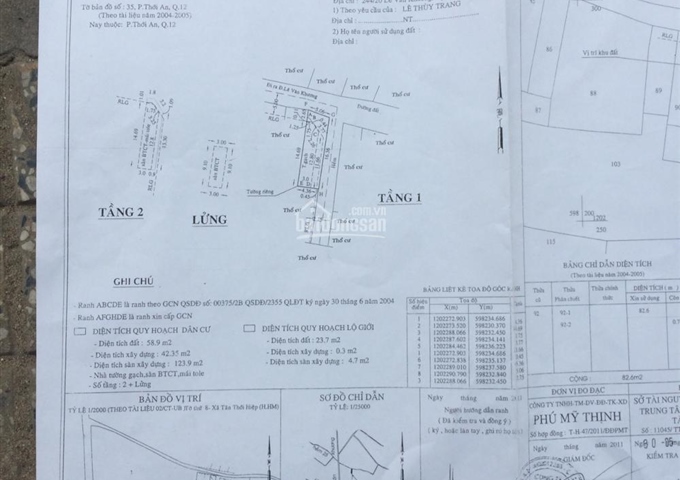 Bán nhà Hẻm 244 Lê Văn Khương, P. Thới An, Q12