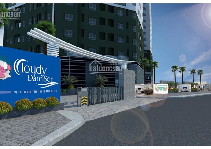 Bán căn hộ Cloudy Đầm Sen - Mặt tiền đường Trịnh Đình Trọng