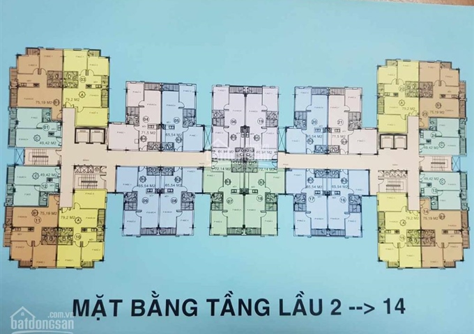 Chính chủ 100%: Bán căn 1109 lô B chung cư Bàu Cát 2, mua trực tiếp chủ nhà. 0938663955