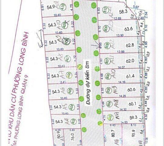 Bán đất đường Phước Thiện, q9, TP. HCM