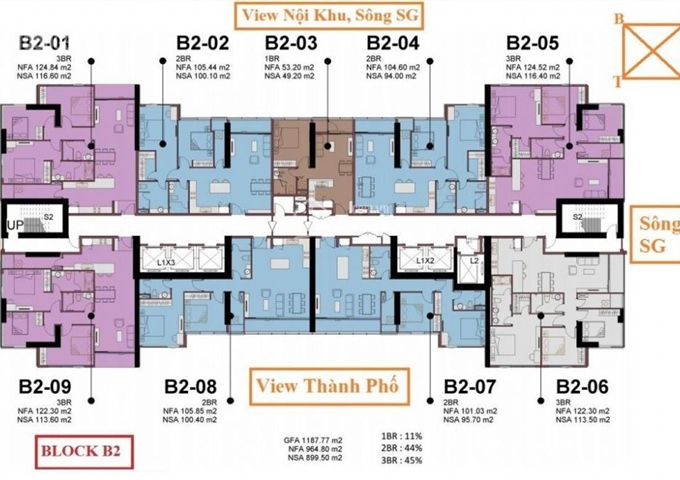 Chính chủ bán căn hộ Sunhwa Pearl 1PN, giá gốc CĐT