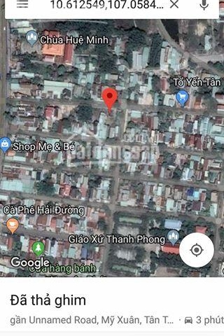 Bán đất chợ Việt Kiều, Mỹ Xuân, Tân Thành