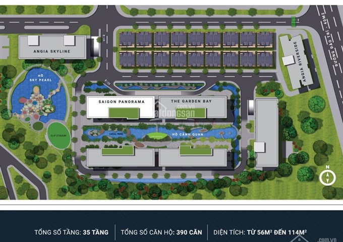 Bán căn hộ dự án River Panorama GD1