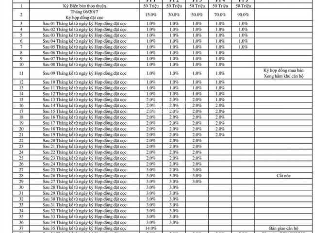 Bán căn hộ dự án River Panorama GD1