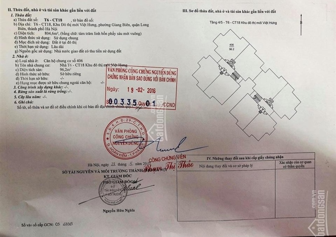 Bán chung cư Happy House khu đô thị Việt Hưng 100m2, giá 16 tr/m2, LH Ms. Giang 0989198818