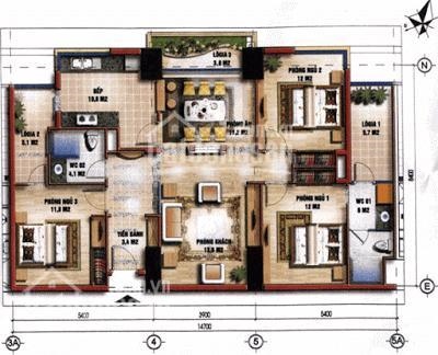 Bán căn hộ 133m2 chung cư N09B2 Dịch Vọng, giá 4,2 tỷ. LH 0915 29 8388