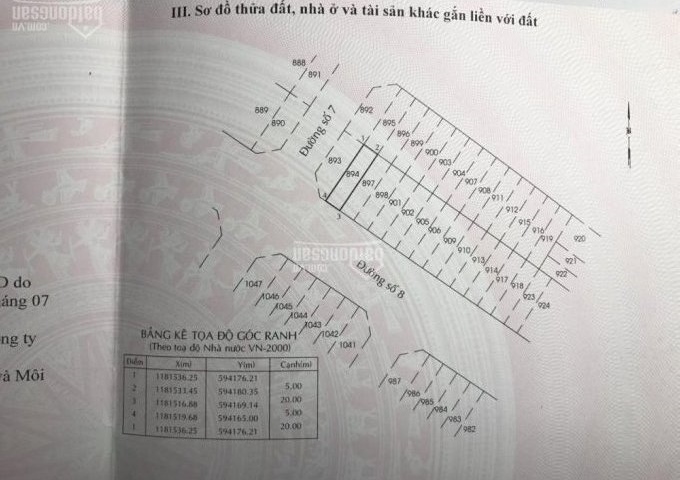 Bán đất nền khu dân cư An Phú Tây, Bình Chánh, lô góc, sổ đỏ chính chủ đầy đủ, LH: 0908062468