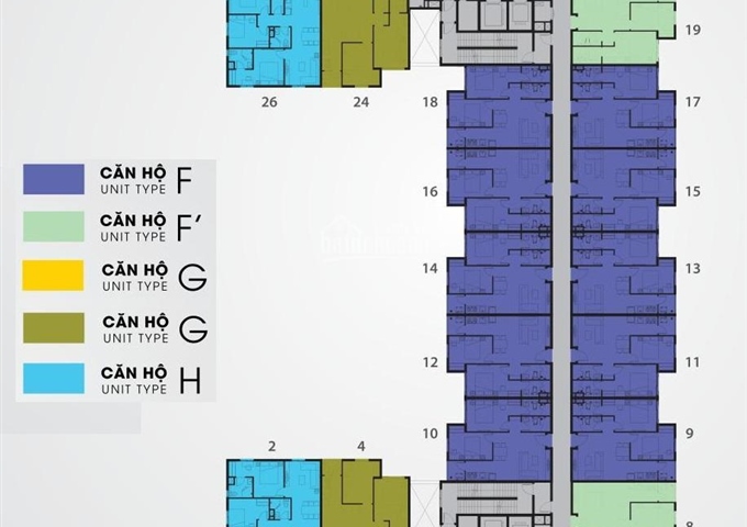 Căn hộ Sky 9 block đẹp nhất CT3, căn 63m2, giá 1.32 tỷ đã VAT