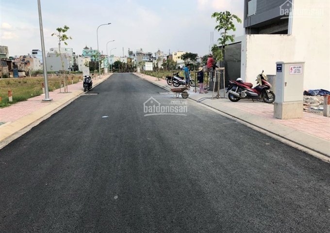 Đất KDC Đồng Phượng, P.Đông Hưng Thuận, Q.12, 5x18m, 5x20m, giá 2.88tỷ, mặt tiền kênh Tham Lương