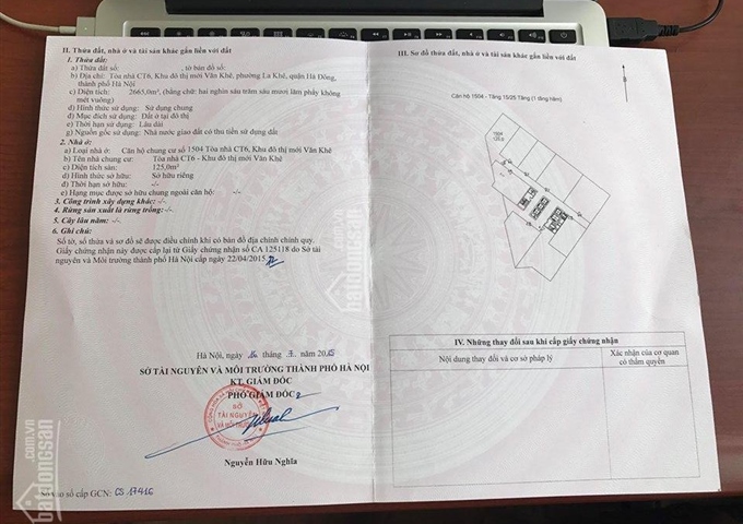 Bán gấp căn hộ chung cư CT6 Văn Khê, Hà Đông, nhà cực đẹp full nội thất, giá thỏa thuận 0982228986