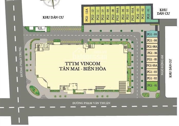 Chính chủ cần chuyển nhượng căn góc shophouse Vincom Biên Hòa 337m2, căn góc