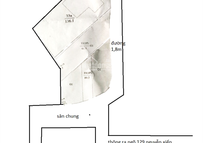 3 sổ đỏ chính chủ bán đất số 10, 12A, 12B ngõ 138 Hạ Đình