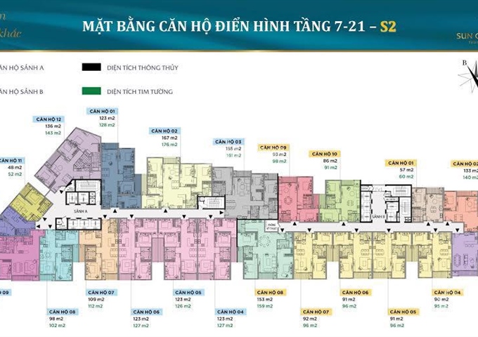 20 CH view Hồ Tây hot nhất Sun Grand City 69B Thụy Khuê, 99 Hoàng Hoa Thám ck 4%, tặng 750 tr