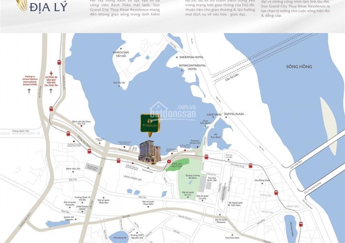 20 CH view Hồ Tây hot nhất Sun Grand City 69B Thụy Khuê, 99 Hoàng Hoa Thám ck 4%, tặng 750 tr