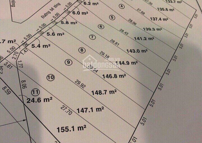 Bán đất hẻm 224 Vườn Lài, An Phú Đông, Quận 12, giá đã có sổ riêng 18 triệu/m2