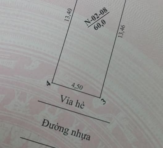 Bán đất tái định cư thôn Triều Khúc xã Tân Triều huyện Thanh Trì, Hà Nội