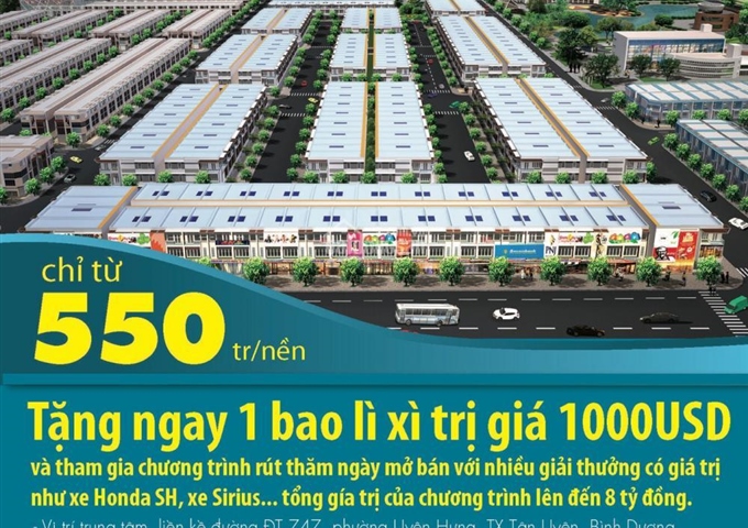 Có nên mua dự án đất nền khu ĐT Tân Long, Tân Uyên, Hội Nghĩa không? Khi nào đầu tư để sinh lời
