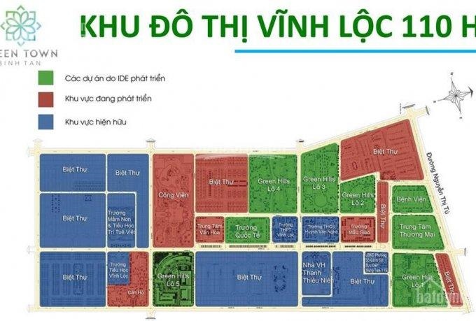 Cần bán shophouse căn hộ Green Town Bình Tân, TT 30% nhận nhà, đã có HĐMB. LH PKD: 093.77.333.04