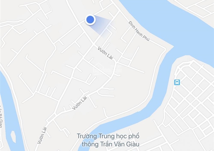 Đất thổ cư giá 1,85 tỷ. Hẻm 301 Đường Vườn Lài, P. An Phú Đông, đường 8.3m ra Sông Sài Gòn