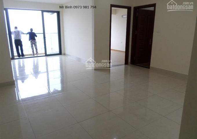 Cho thuê căn hộ không đồ chung cư 130 Nguyễn Đức Cảnh, Hoàng Mai, 0973 981 794