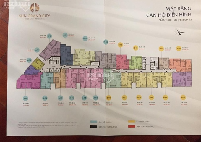 Bán căn hộ Sun Grand City, 69B Thuỵ Khuê