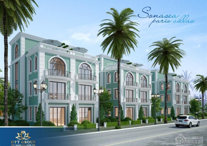 Sonasea Paris Villas khách sạn biển vị trí chiến lược bậc nhất Phú Quốc