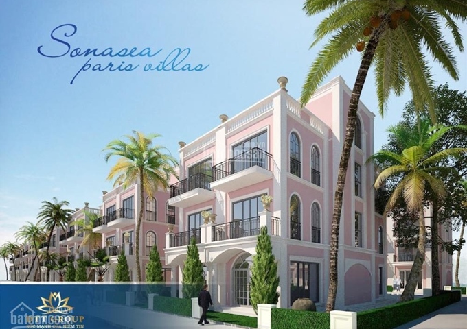 Sonasea Paris Villas khách sạn biển vị trí chiến lược bậc nhất Phú Quốc