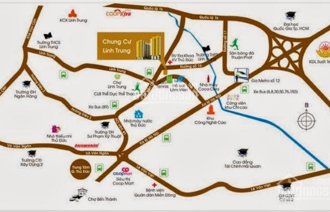 Cho thuê và bán căn hộ Chung cư Linh Trung, Thủ Đức