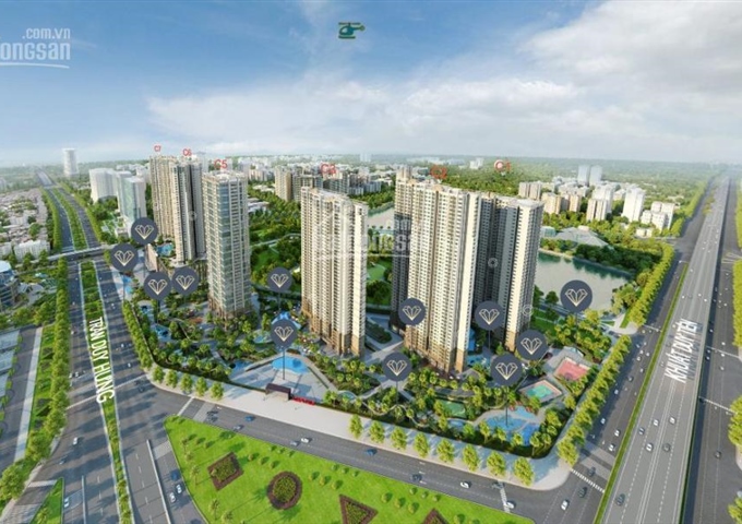 Chính chủ bán chung cư Vinhomes D'Capitale Trần Duy Hưng 1 PN, 2 PN, 3PN, 4 PN giá chủ đầu tư