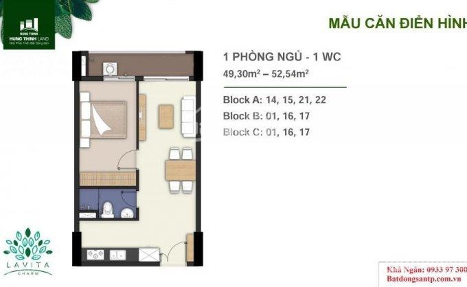 Căn hộ Lavita Charm, Chủ Đầu Tư Hưng Thịnh, giá bán 1,5 tỷ/căn 67m2. Phong Nguyễn 0902787198