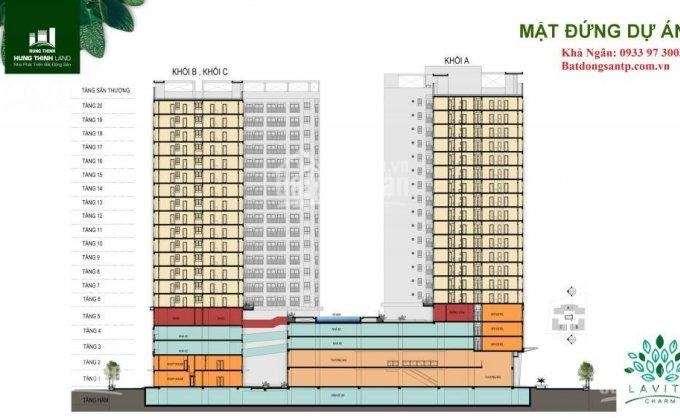 Căn hộ Lavita Charm, Chủ Đầu Tư Hưng Thịnh, giá bán 1,5 tỷ/căn 67m2. Phong Nguyễn 0902787198