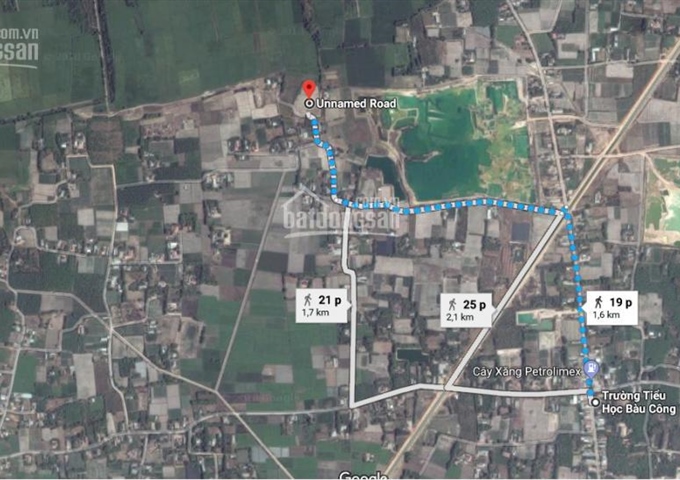 Bán đất ấp Bến Long, xã Tân Mỹ, huyện Đức Hòa gần dự án VinHomes Đức Hòa giá 300k/m2