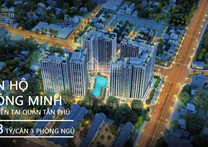 Cần nhượng lại căn hộ cao cấp Richstar 2PN mặt tiền Hòa Bình, Q Tân Phú của Novaland, giá chỉ 2tỷ/c