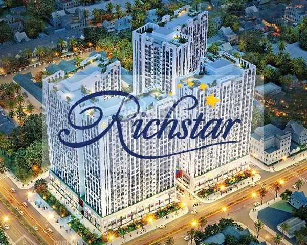 Cần nhượng lại căn hộ cao cấp Richstar 2PN mặt tiền Hòa Bình, Q Tân Phú của Novaland, giá chỉ 2tỷ/c