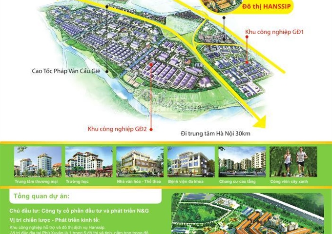 Bán đất nền dự án khu đô thị Hanssip, khu công nghiệp Nam Hà Nội thị trấn Phú Xuyên, LH 0915161515