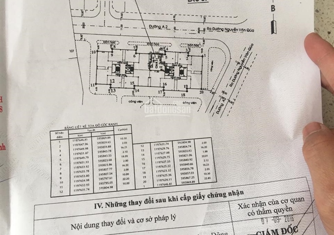 Bán chung cư Thái An 2, đường Nguyễn Văn Quá, quận 12